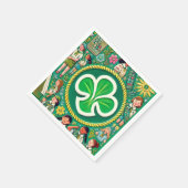 Serviette En Papier Félicitations à l'honneur des filles scout pour le (Coin)