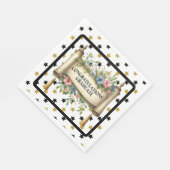 Serviette En Papier Félicitations diplômé (Coin)