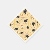 Serviette En Papier Félicitations d'obtention de diplôme (Coin)