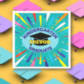 Serviette En Papier Félicitations ! Fête de fin d'études en maternelle