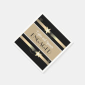 Serviette En Papier Félicitations fiançailles ! Customisé, classique (Coin)