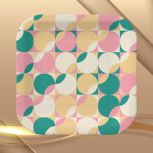 Serviette En Papier Félicitations Filles Retro Moderne