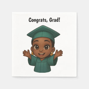 Serviette En Papier Félicitations Grad