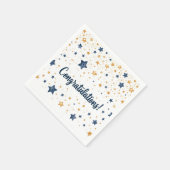 Serviette En Papier Félicitations Papier Napkin (Coin)