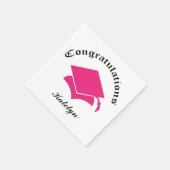 Serviette En Papier Félicitations personnalisables serviettes de diplô (Coin)