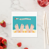 Serviette En Papier Félicitations pour les serviettes de retraite (En situation)