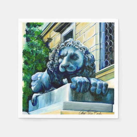 Serviette En Papier Feline, Washington DC, États-Unis (Devant)