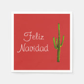Serviette En Papier Feliz Navidad (Devant)