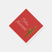 Serviette En Papier Feliz Navidad (Coin)