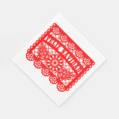 Serviette En Papier Feliz Navidad Papel Picado (Coin)