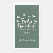 Serviette En Papier Feliz Navidad y próspero Año Nuevo (Devant)