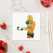 Serviette En Papier Female Fitness Model boxing Thunder_Cove (En situation)