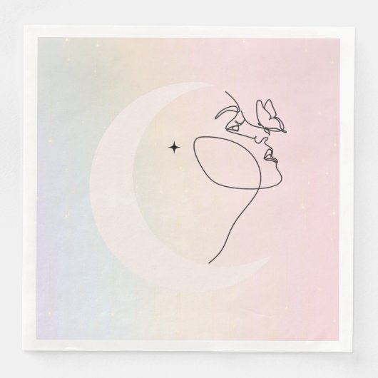 Serviette En Papier Femme (Devant)