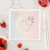 Serviette En Papier Femme (En situation)
