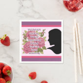 Serviette En Papier Femme (En situation)