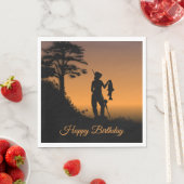 Serviette En Papier Femme Fisher à Dusk Personal (En situation)