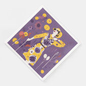 Serviette En Papier Femme Golfeuse - Ensemble De 50 (Coin)