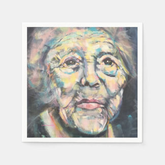 Serviette En Papier femme plus âgée