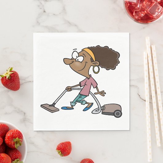 Serviette En Papier Femme qui accumule