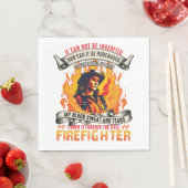 Serviette En Papier Femmes pompières (En situation)