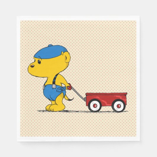 Serviette En Papier Ferald Baby | (Devant)