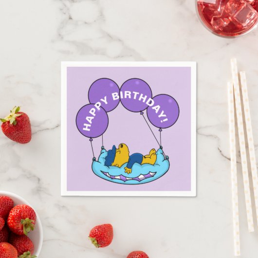 Serviette En Papier Ferald | Ballons d'anniversaire (En situation)