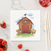 Serviette En Papier Ferme (En situation)