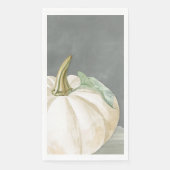 Serviette En Papier Ferme automne blanc citrouille (Devant)