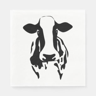 Serviette En Papier Ferme Vie Paysanne Amoureux Vaches Mariage Agricul