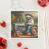 Serviette En Papier Fermier de Sloth (En situation)