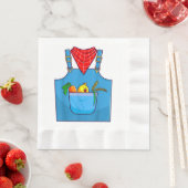 Serviette En Papier Fermier Simple Cute Farm (En situation)
