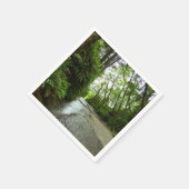 Serviette En Papier Fern Canyon II au parc national Redwood (Coin)