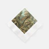 Serviette En Papier Ferns Palm Tree Antiquité Botanique Ferns Art (Coin)