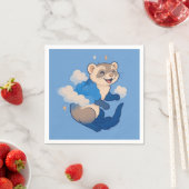 Serviette En Papier Ferret (En situation)