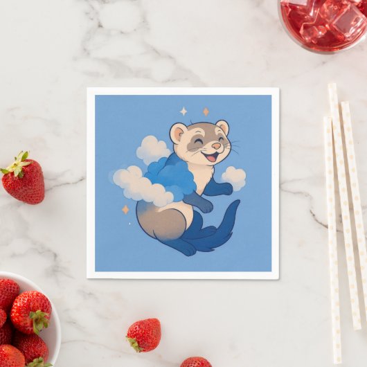 Serviette En Papier Ferret (En situation)