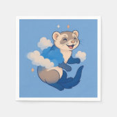 Serviette En Papier Ferret (Devant)
