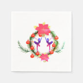 Serviette En Papier Festif (Devant)