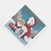 Serviette En Papier Festif Great Dane (Coin)