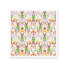 Festif Vert Et Or Kasky Reindeer de Noël