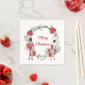 Serviette En Papier Festin noisette élégant noël (En situation)