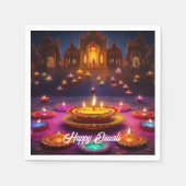 Serviette En Papier Festival des lumières : Diwali Célébrations (Devant)