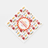 Serviette En Papier Festival du Carnaval de cirque Baby shower (Coin)
