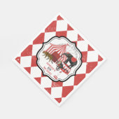 Serviette En Papier Festival du Carnaval de cirque Thème Grand Top Ann (Coin)