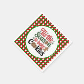 Serviette En Papier Festive biscuit Fête de saison (Coin)