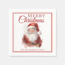 Festive Père Noël Joyeux Noël