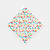 Serviette en papier festive pour Pourim (Coin)