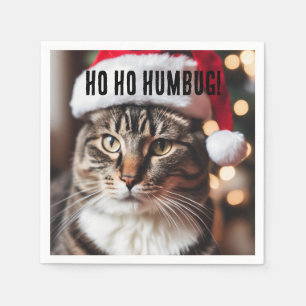 Serviette En Papier Festive Tabby