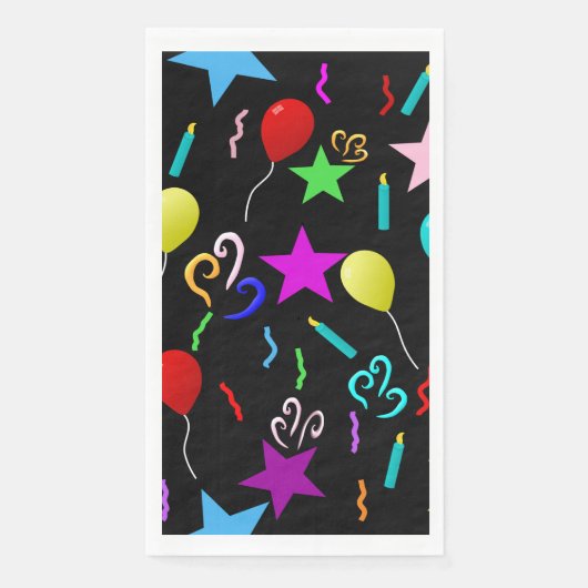 Serviette En Papier Fête ! (Devant)