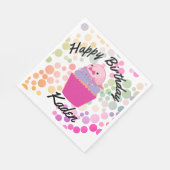 Serviette En Papier Fête à l'anniversaire Blobfish Plaque papier (Coin)