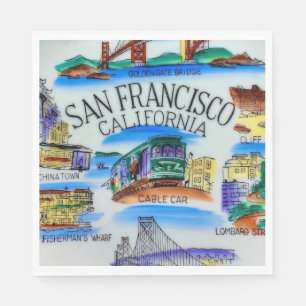 Serviette En Papier Fête à San Francisco CA